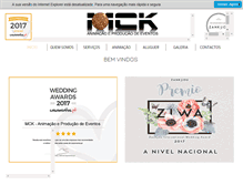 Tablet Screenshot of mckeventos.com